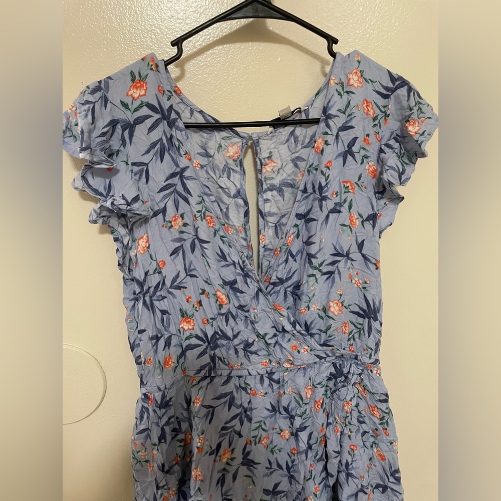 ✨American Eagle Floral Romper Size L - Picture 2 of 9